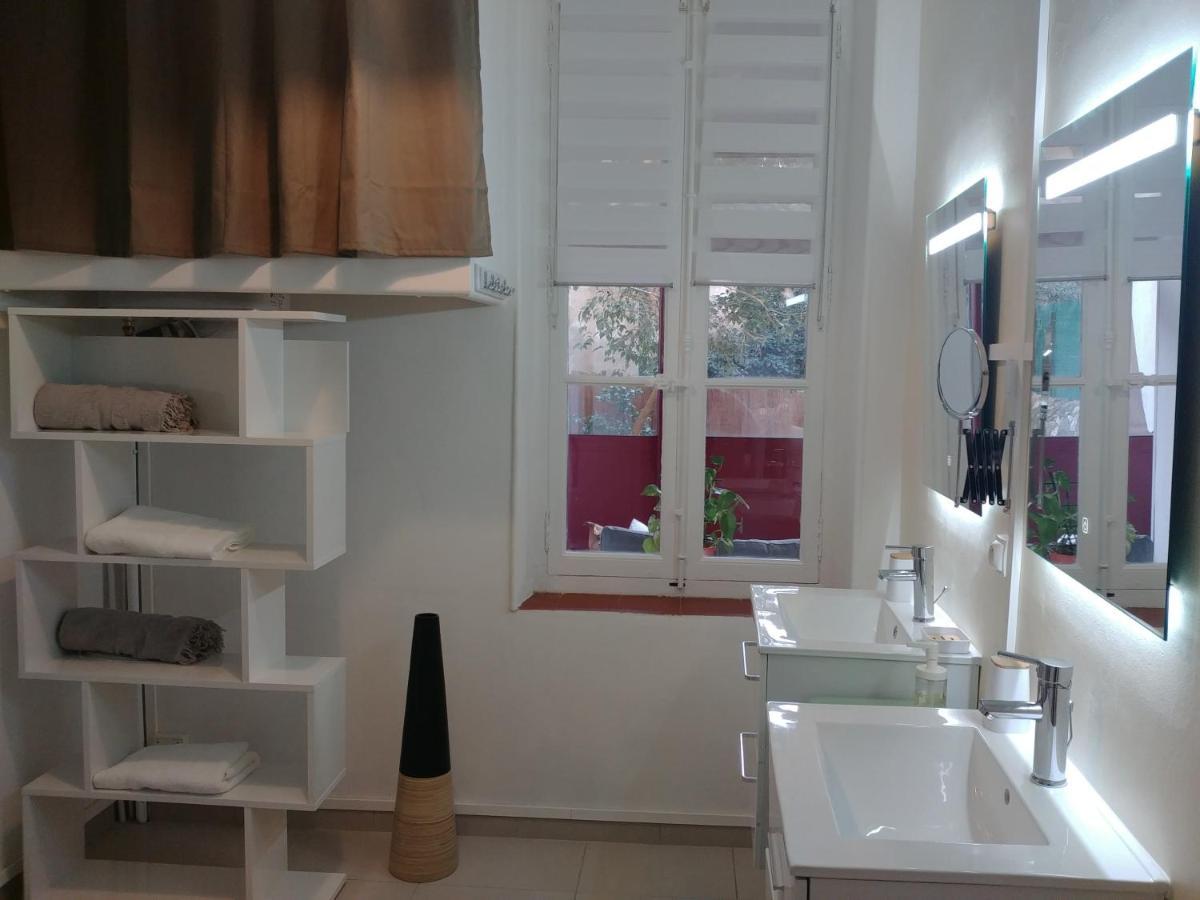 Rez De Chaussee Centre, Jardin Appartement Narbonne Buitenkant foto